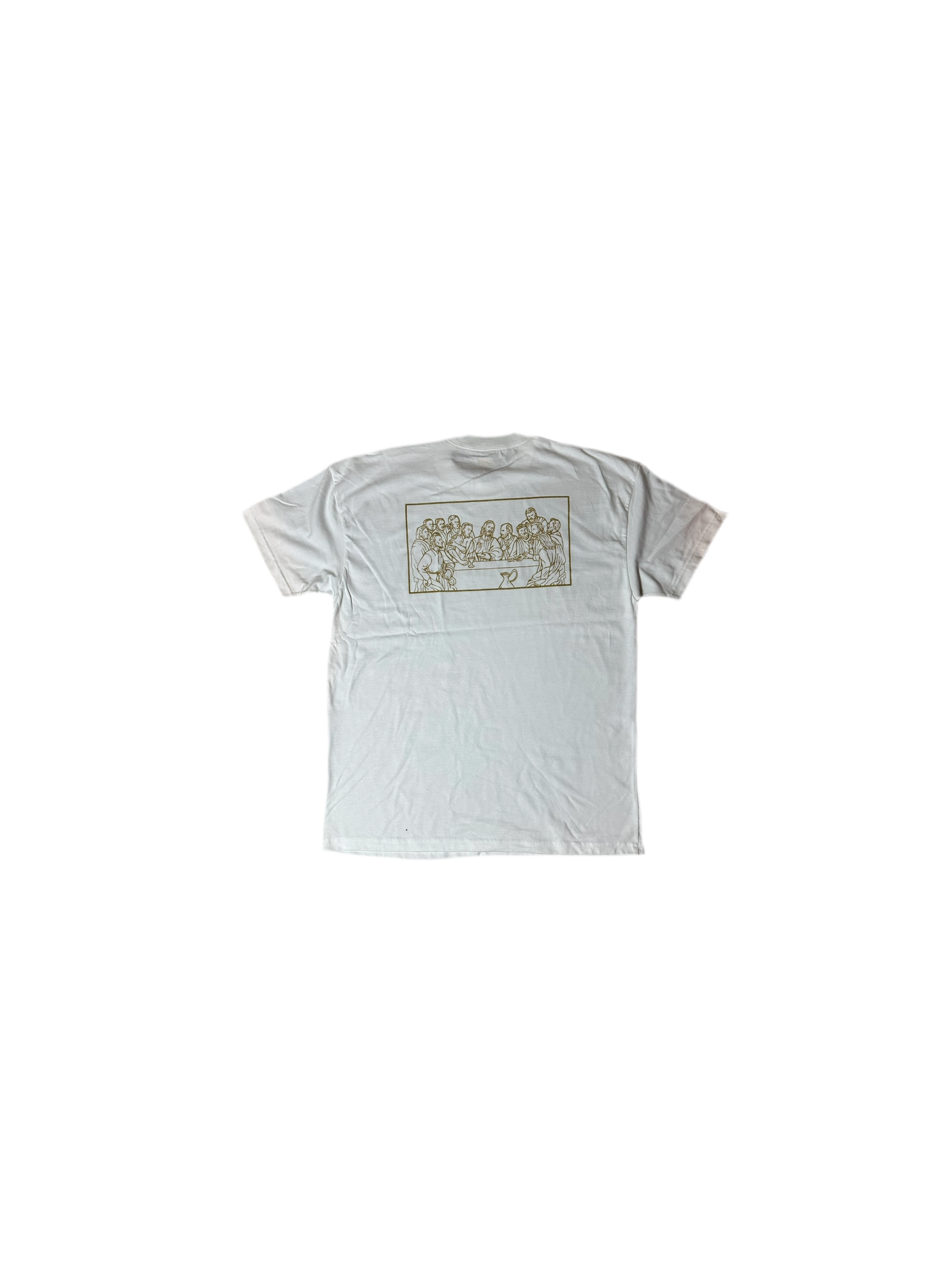 SEISDIECISÉIS GOLD LAST SUPPER T-SHIRT (WHITE)